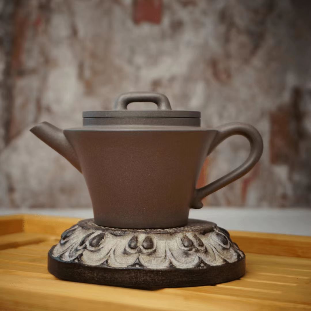 旭壶山房，喜盏，150cc，灰泥