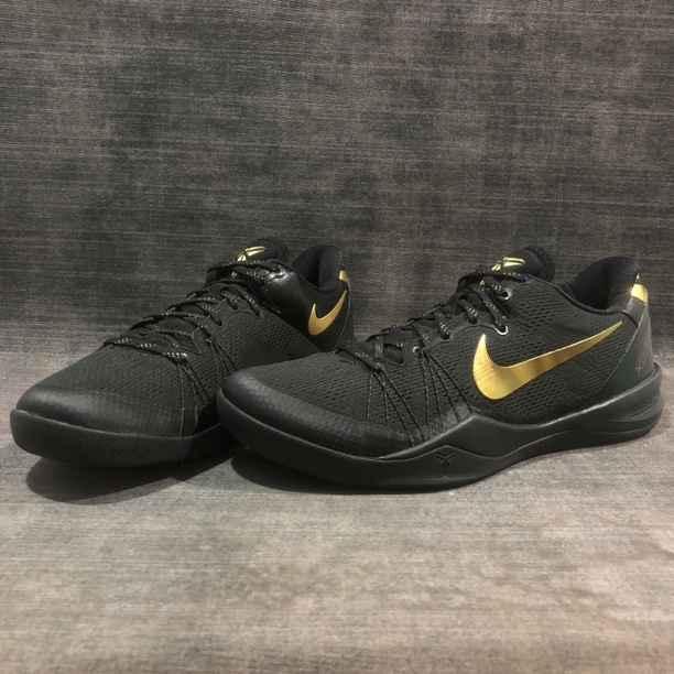 45码/科比8eliteblackgold精英黑金限定新气垫饱满