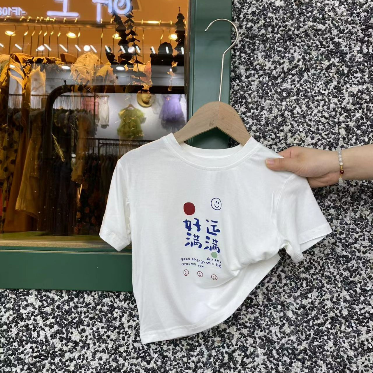 夏款童装短袖百搭