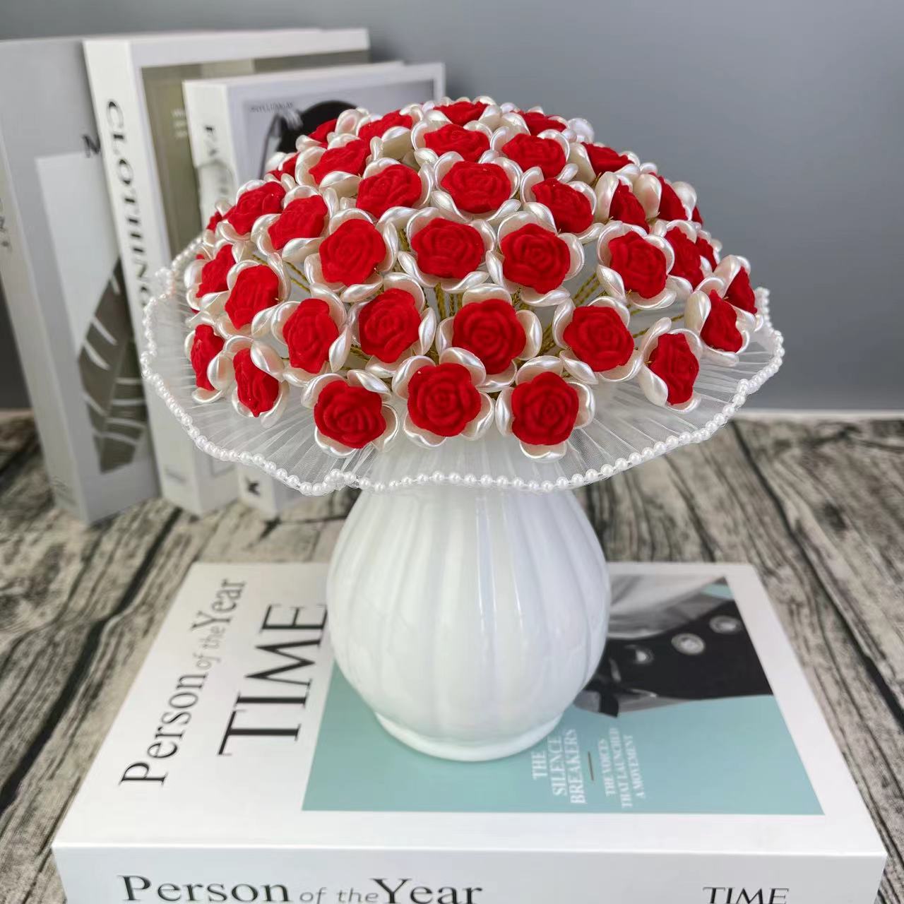 编号350——400DIY手工花材料包配件