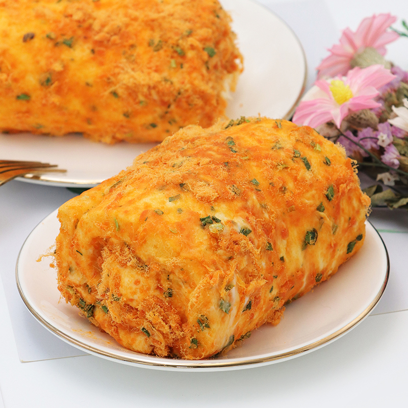 漫菲思雨漫菲思雨酱多多香葱蛋糕卷松儿蛋糕早餐爆浆沙拉甜品