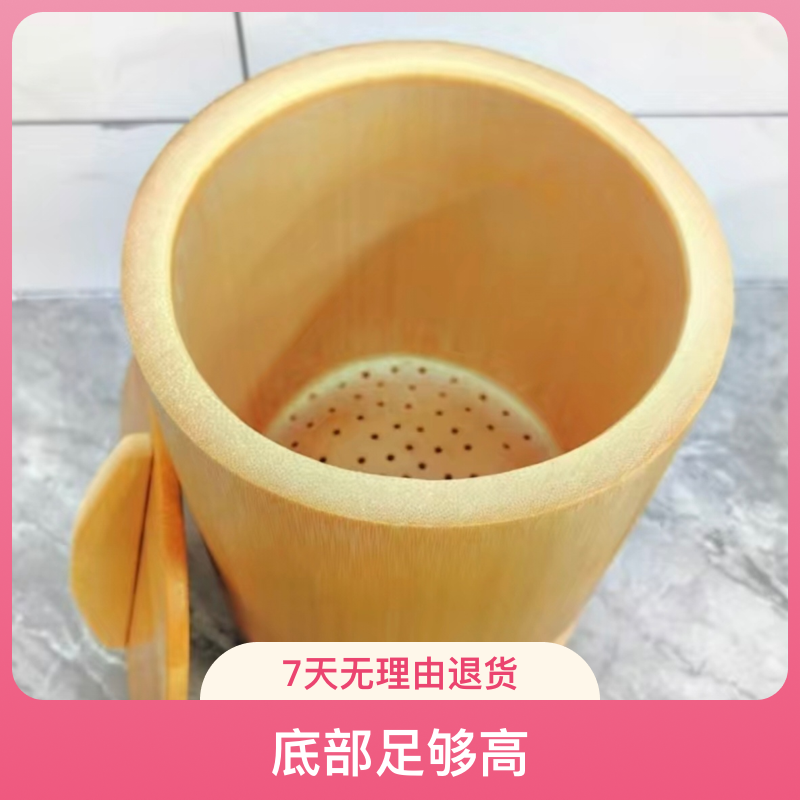 老式家用竹制无漆纯手工竹蒸子竹饭筒保温竹甑子蒸饭蒸米大容量