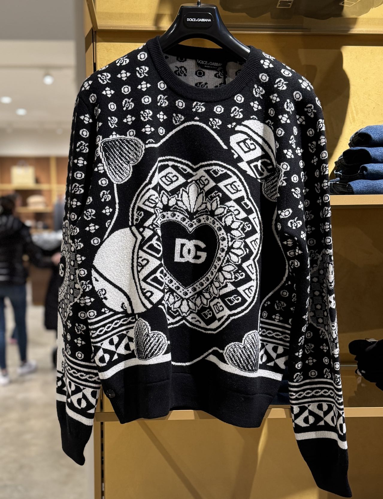 【CC在欧洲】D....G折扣款1号 针织毛衣