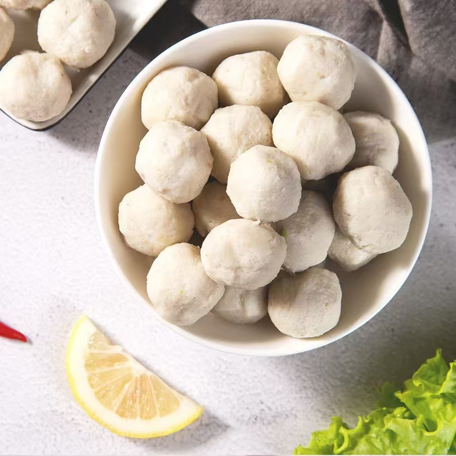 连云港新鲜鲅鱼丸200克/包 新鲜鳘鱼丸200克/包，各发4包一共发8包