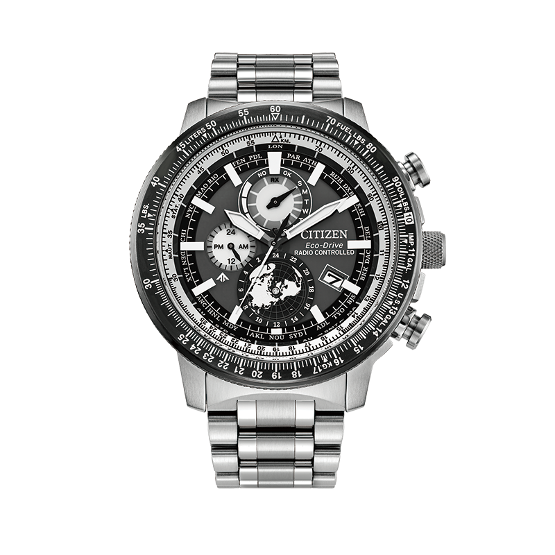 Citizen/西铁城（香港直邮）PROMASTER电波光动能男表BY3006-53H