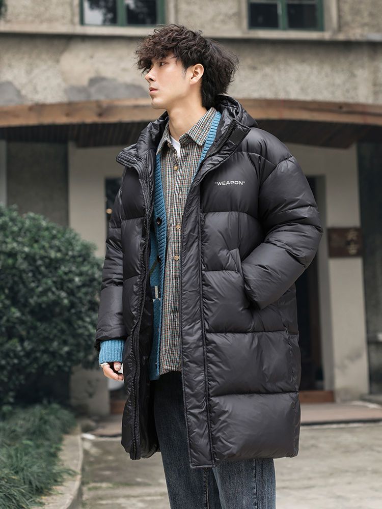 波司澄羽绒服羽绒服男中长款羽绒棉新款冬季加厚连帽潮牌青年学生