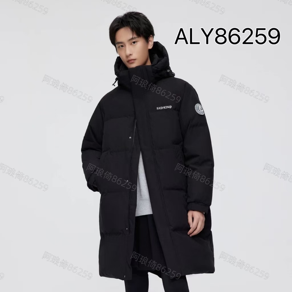 阿琅倚羽86259绒服时尚休闲百搭男女同款连帽保暖女装上衣