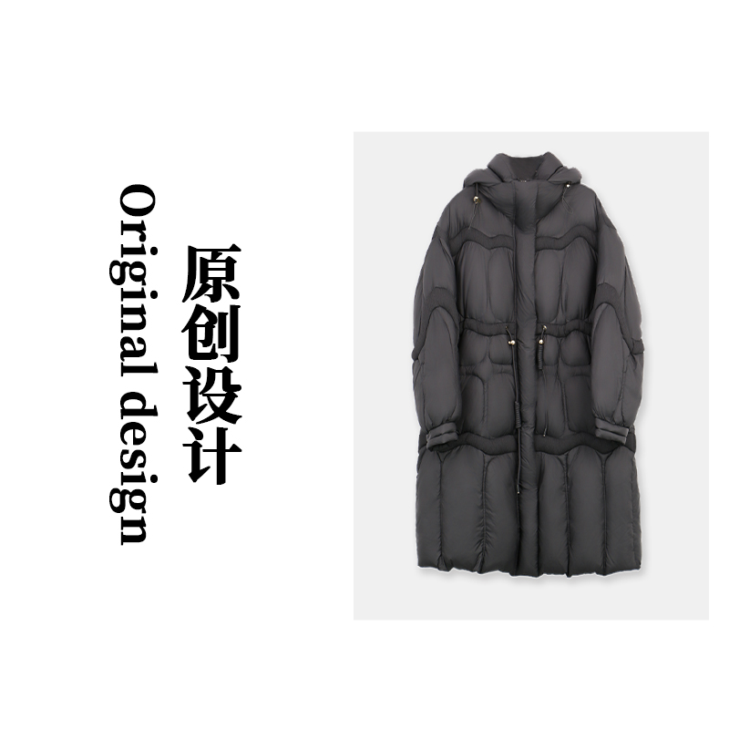 长款加厚连帽羽绒服RDYH2511