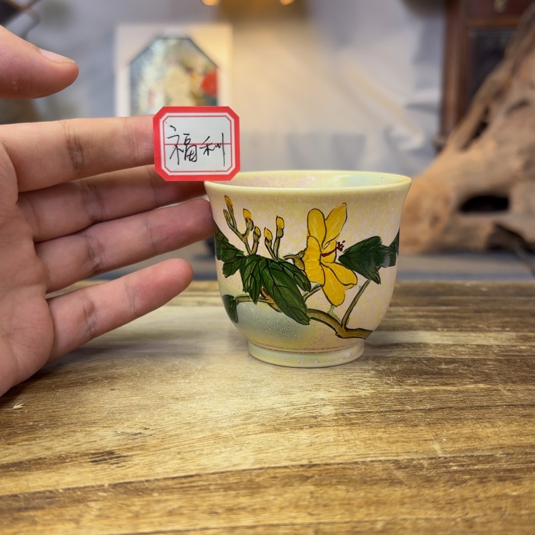 景德镇纯手工柴烧手绘陶瓷