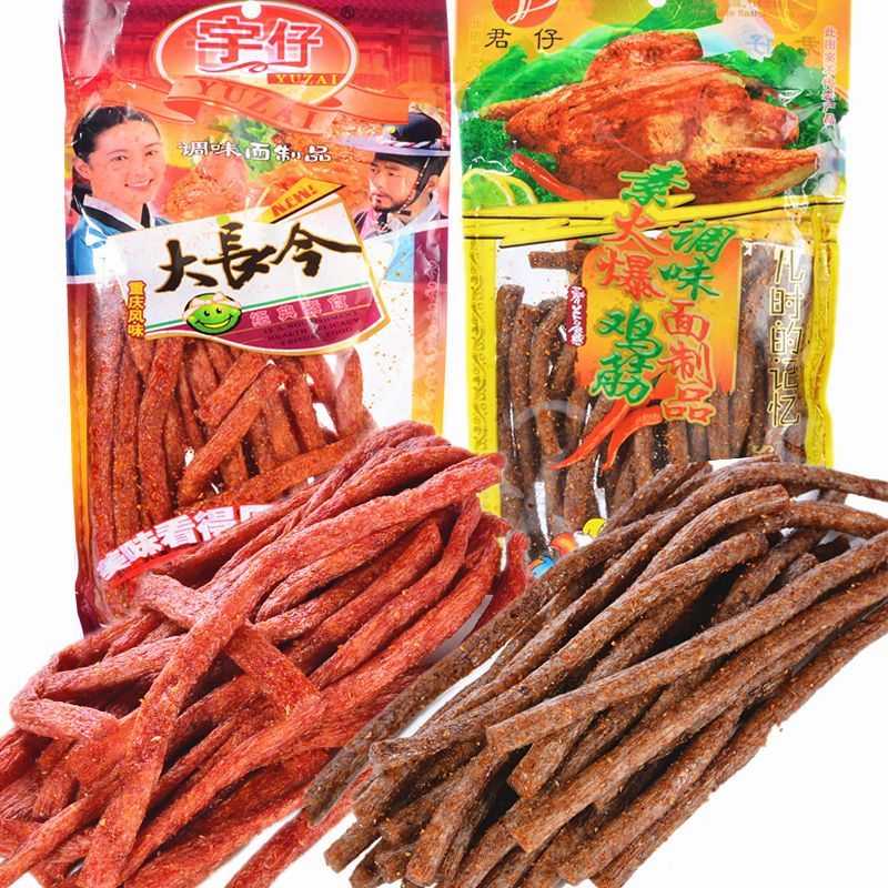 宇仔大长筋/火爆鸡筋辣条大包大辣条大长今8090怀旧零食