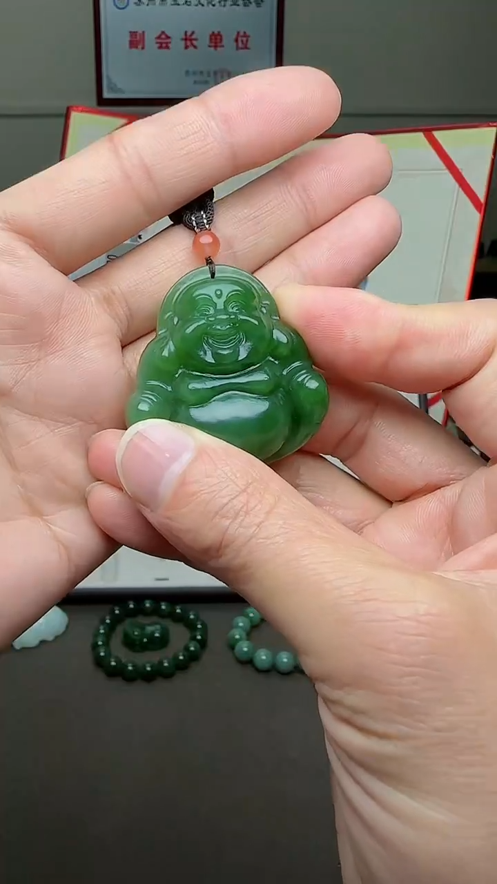 【闪购商品】和田玉颈饰未镶嵌佛1