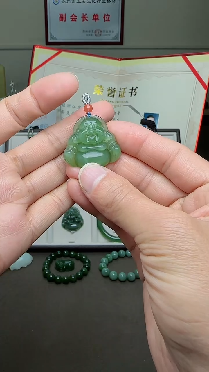【闪购商品】和田玉颈饰未镶嵌佛0