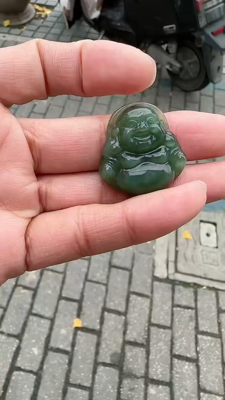 【闪购商品】和田玉颈饰未镶嵌佛2