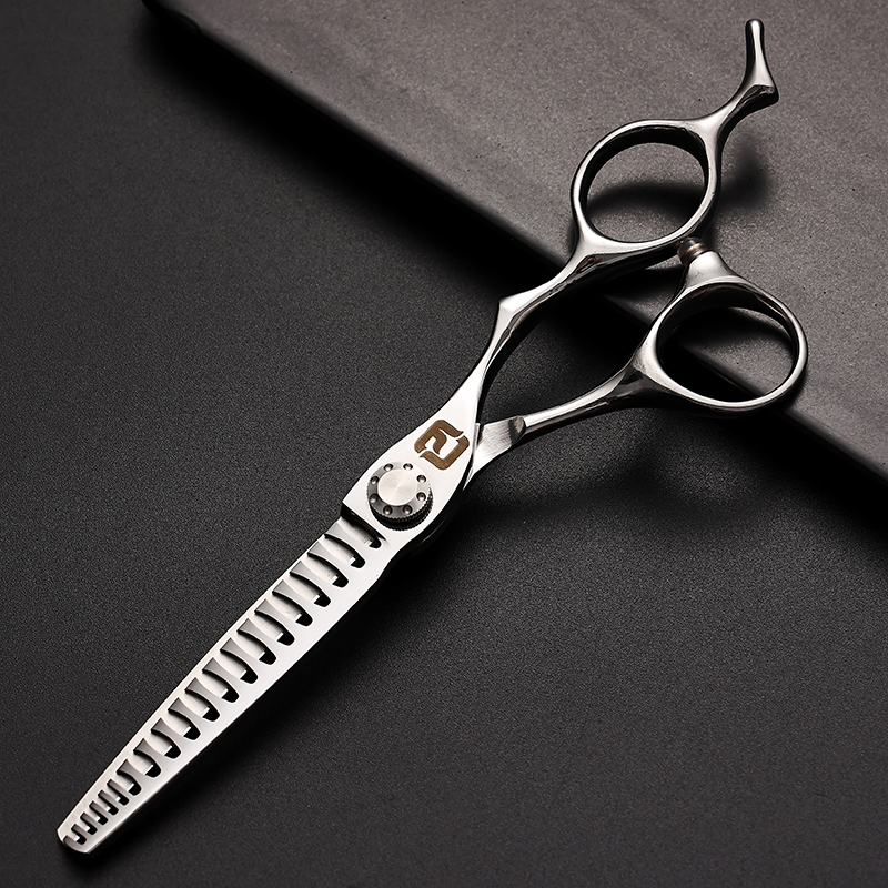 美发老师专用调色牙剪6.0尺寸理发店理发师无痕剪碎发家用家庭