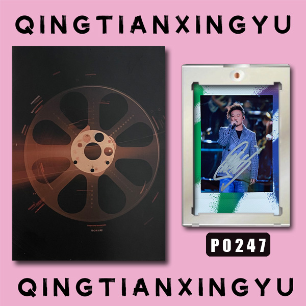  P0247【陈奕迅】正品拍立得照片 涂鸦