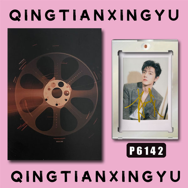  P6142【肖战】正品拍立得照片 白边