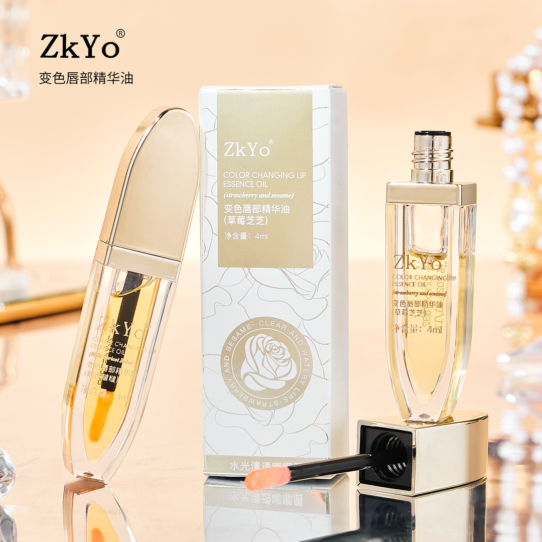 ZkYo小树唇部精华油清透滋润水光原液提亮补水弹嫩精粹莹润学生党