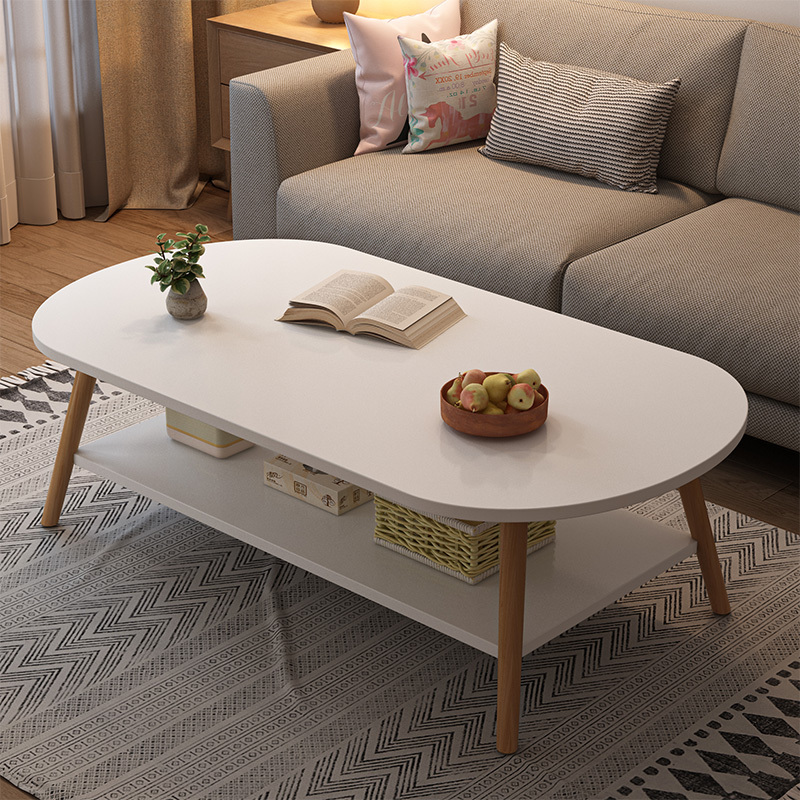 茶几桌客厅家用小户型沙发茶桌中式实木出租屋用创意简易折叠桌子