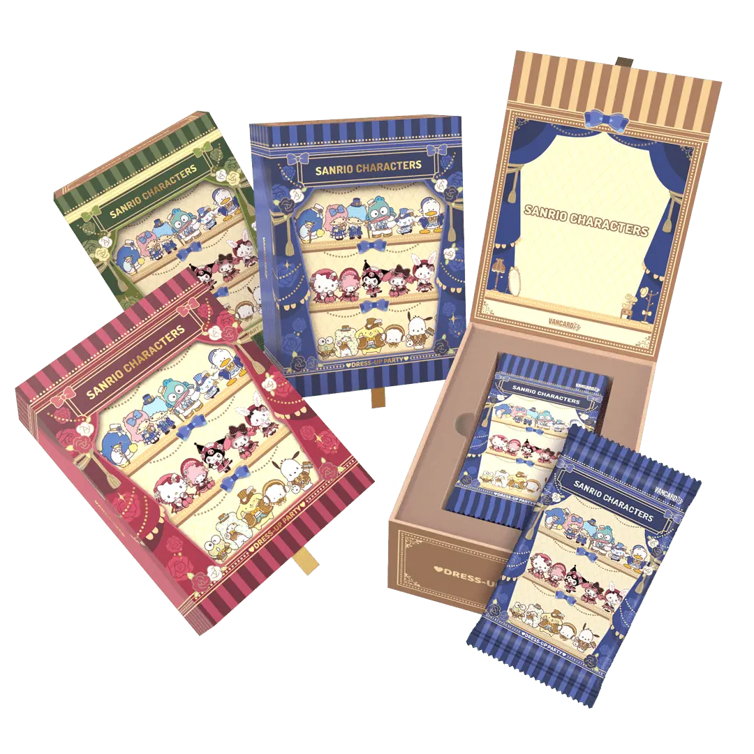 欧爆-【整盒】VANCARD'S/万画云游 三丽鸥家族百变cos收藏卡牌