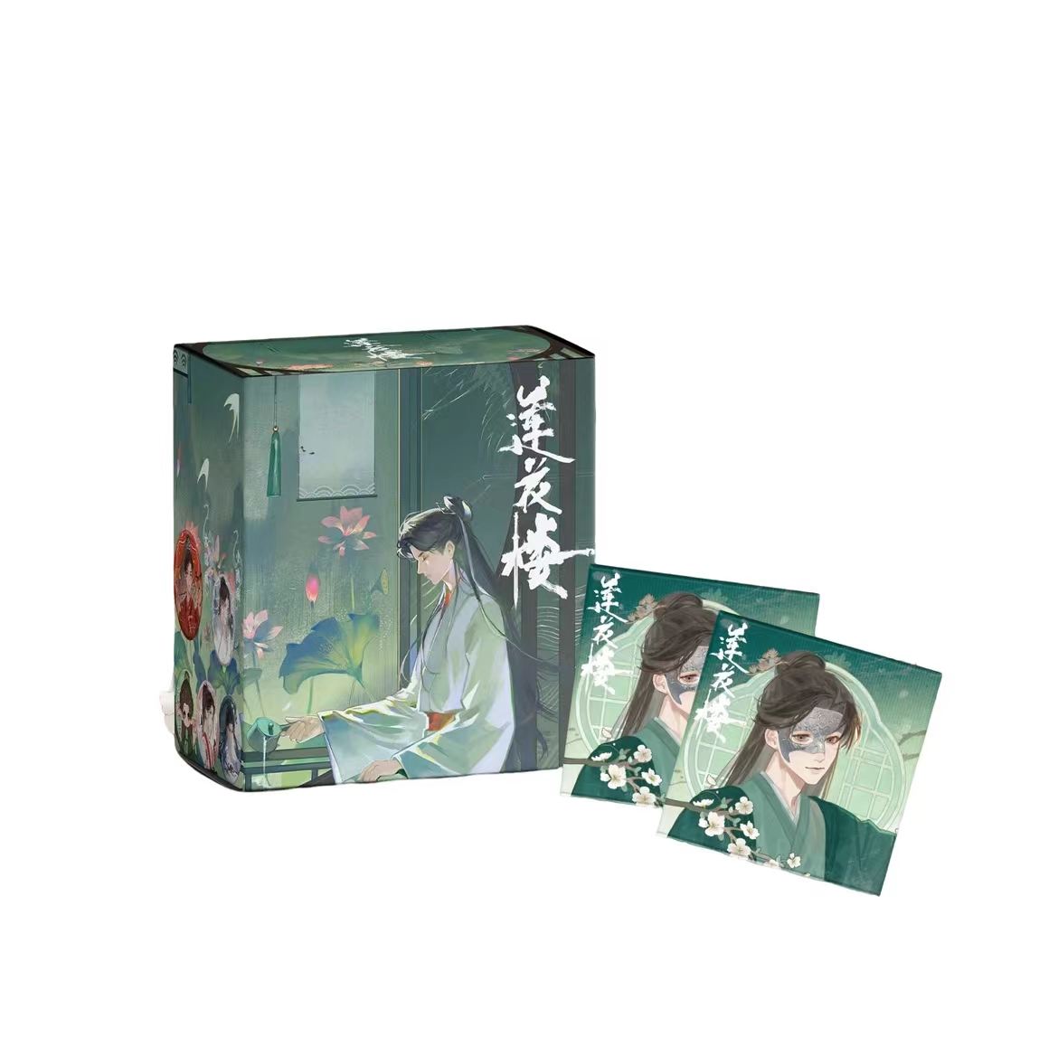【拆包】集卡社《莲》一周年特别系列 吧唧徽章 收藏 盲盒 代拆