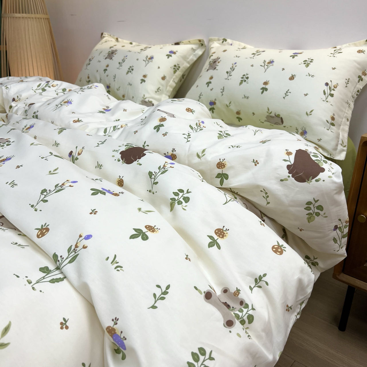 【四件套】升级款70支全棉纯棉四件套床笠床单款床上用品宿舍斜纹