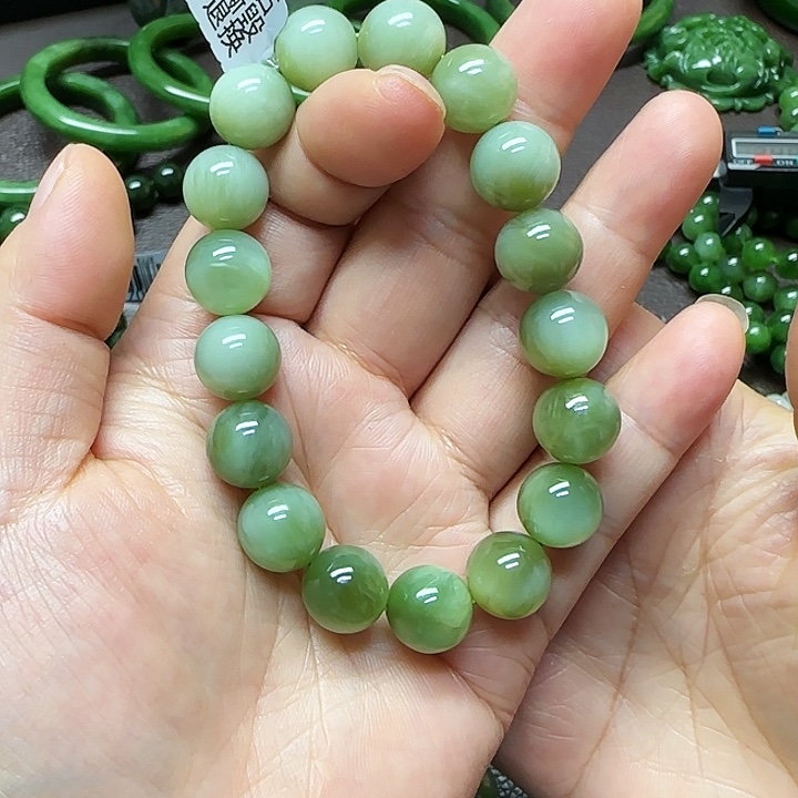 和田玉（糖玉）手链未镶嵌