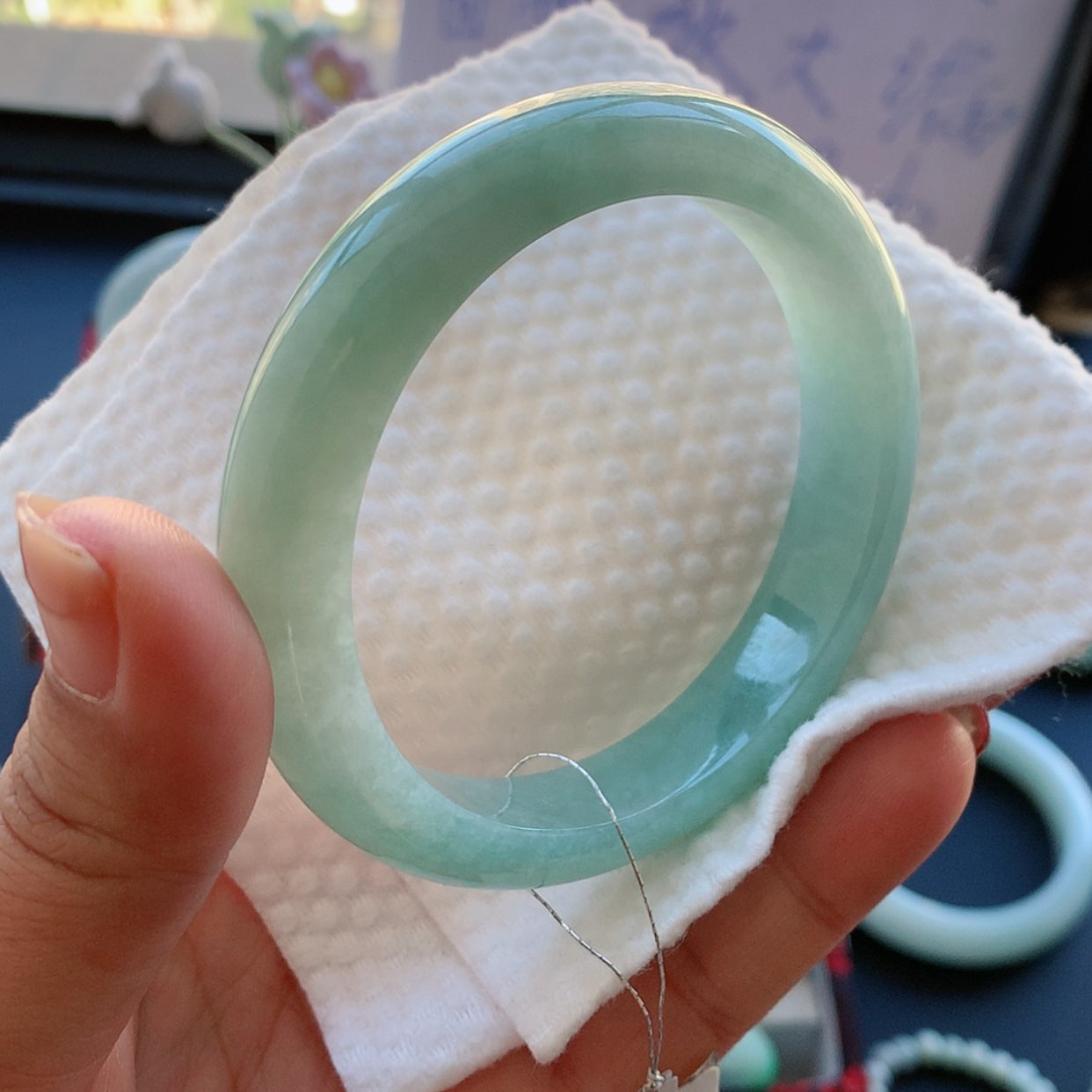 【闪购商品】翡翠手镯未镶嵌柠**❀