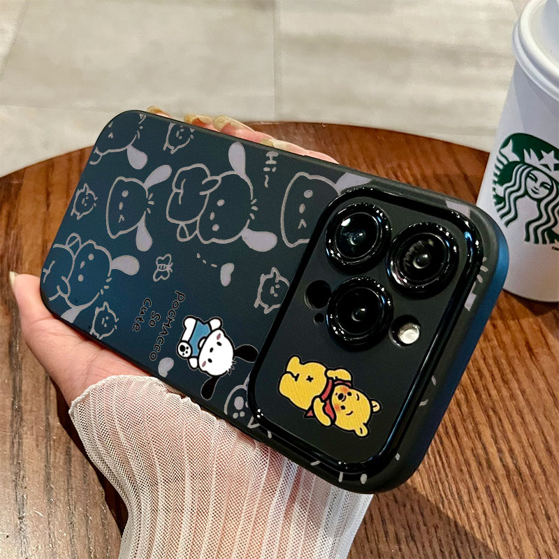 适用于苹果15手机壳iPhone14promax软套13/12大视窗帕恰狗ins全包