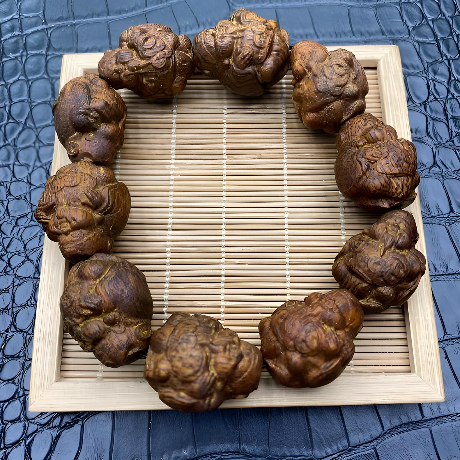 《大辉文玩》A088沉木单圈手串