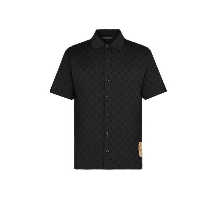 未使用 LouisVuitton/路易威登 S码/XL码/满印短袖衬衫