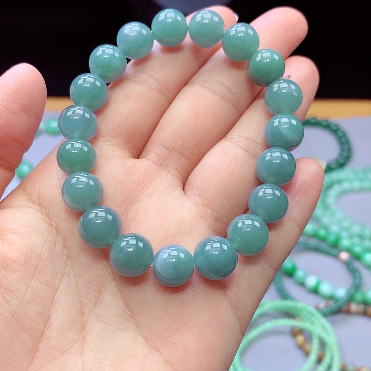 【闪购商品】翡翠手链未镶嵌