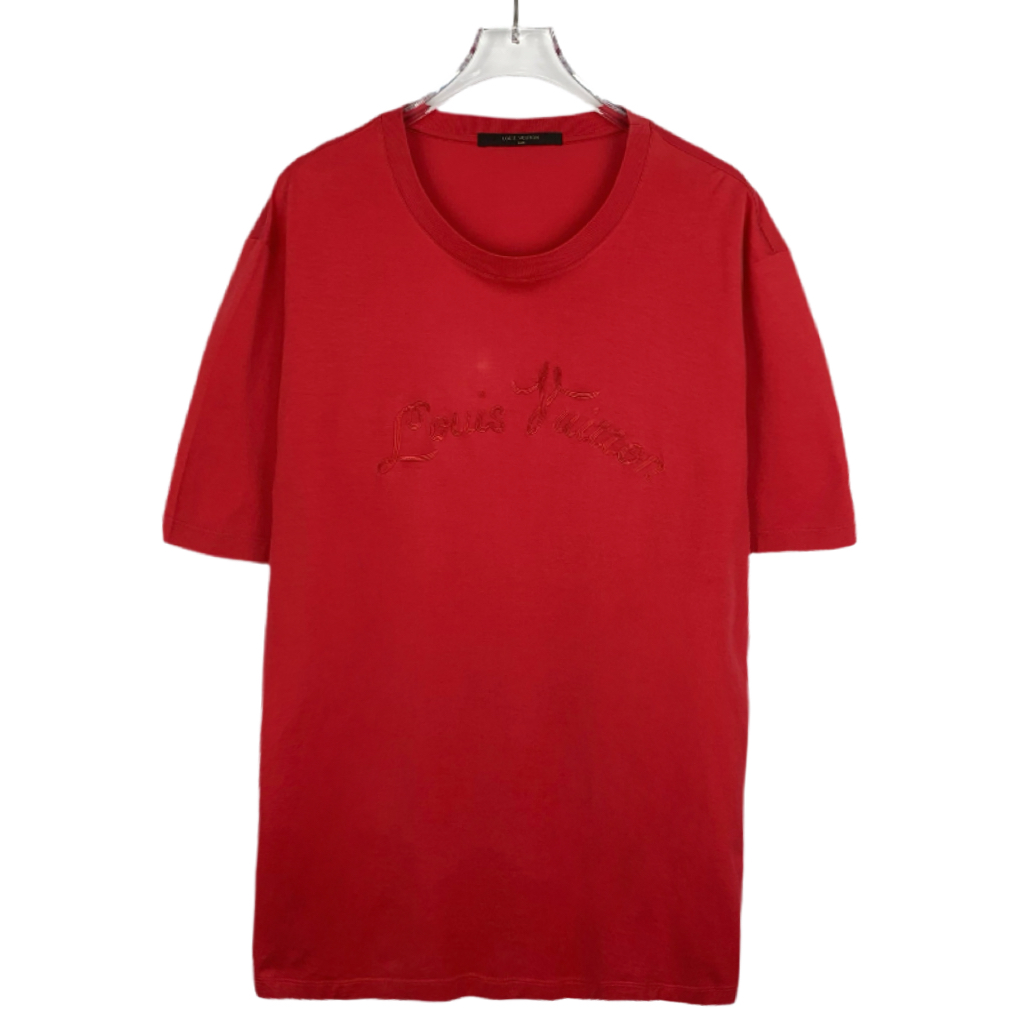 95新 LouisVuitton/路易威登 012412  logo字母刺绣短袖XXL码