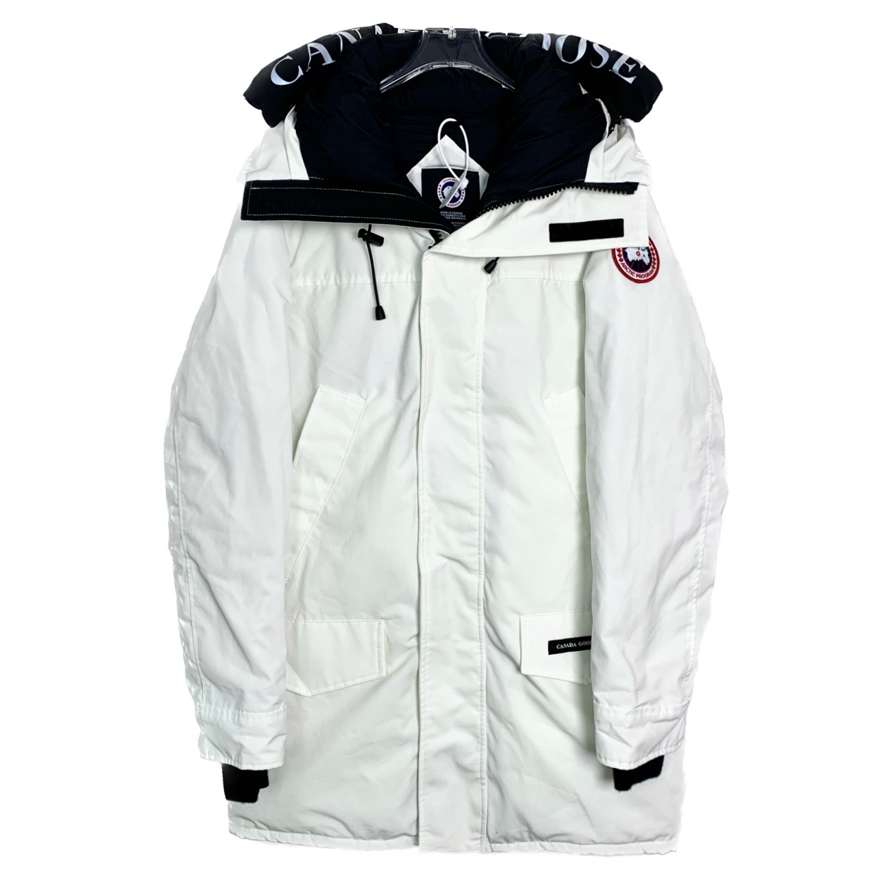 99新  006955 Canada Goose/加拿大鹅 红标连帽羽绒服外套 M码