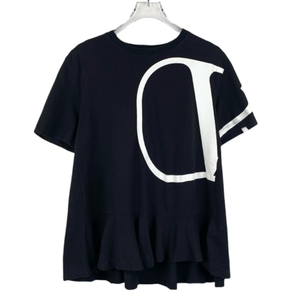 99新 Valentino/华伦天奴 011120  印花短袖T恤 XS码