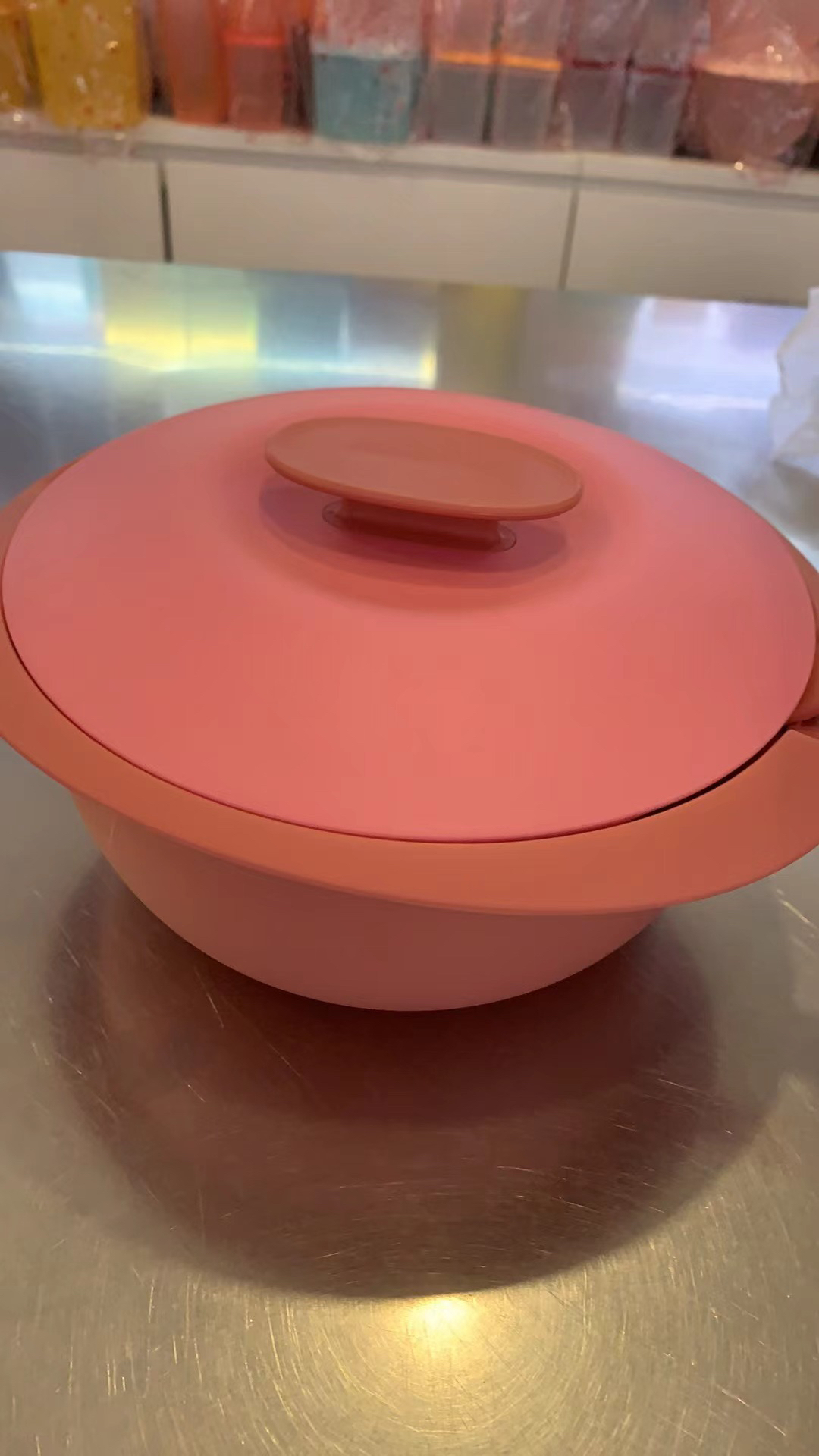 （海）1.6微波收纳盒带勺子