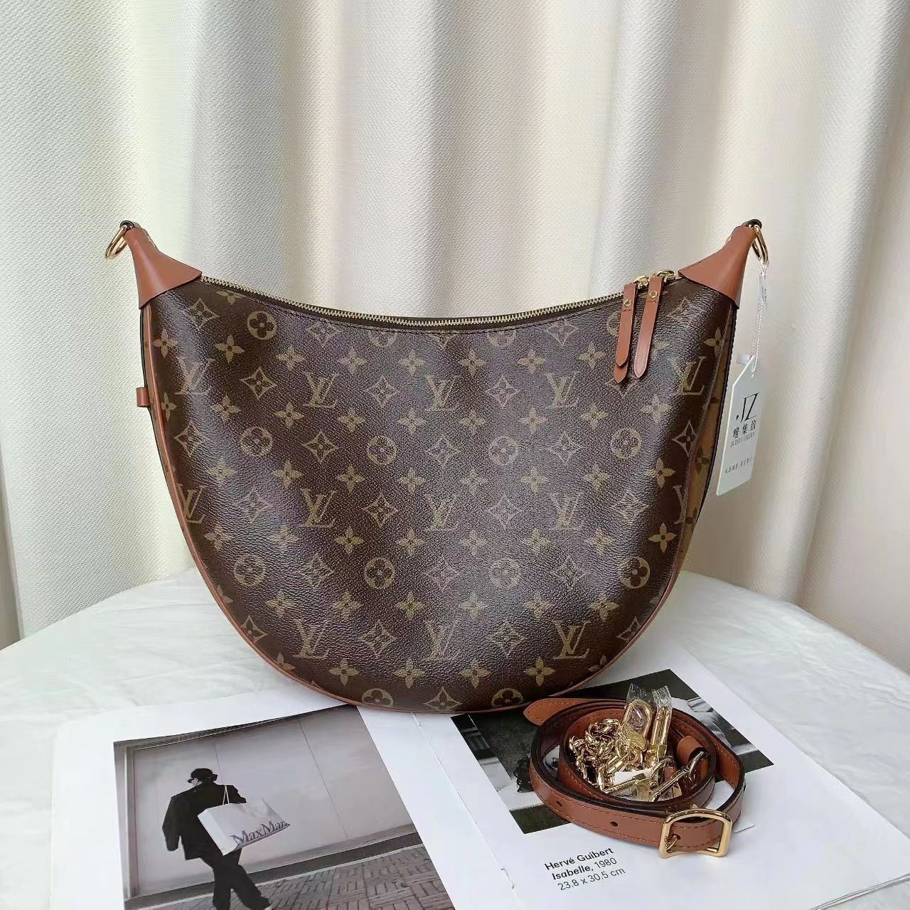 99新 LouisVuitton/路易威登 lv loop hoop大豌豆/公价无/优选