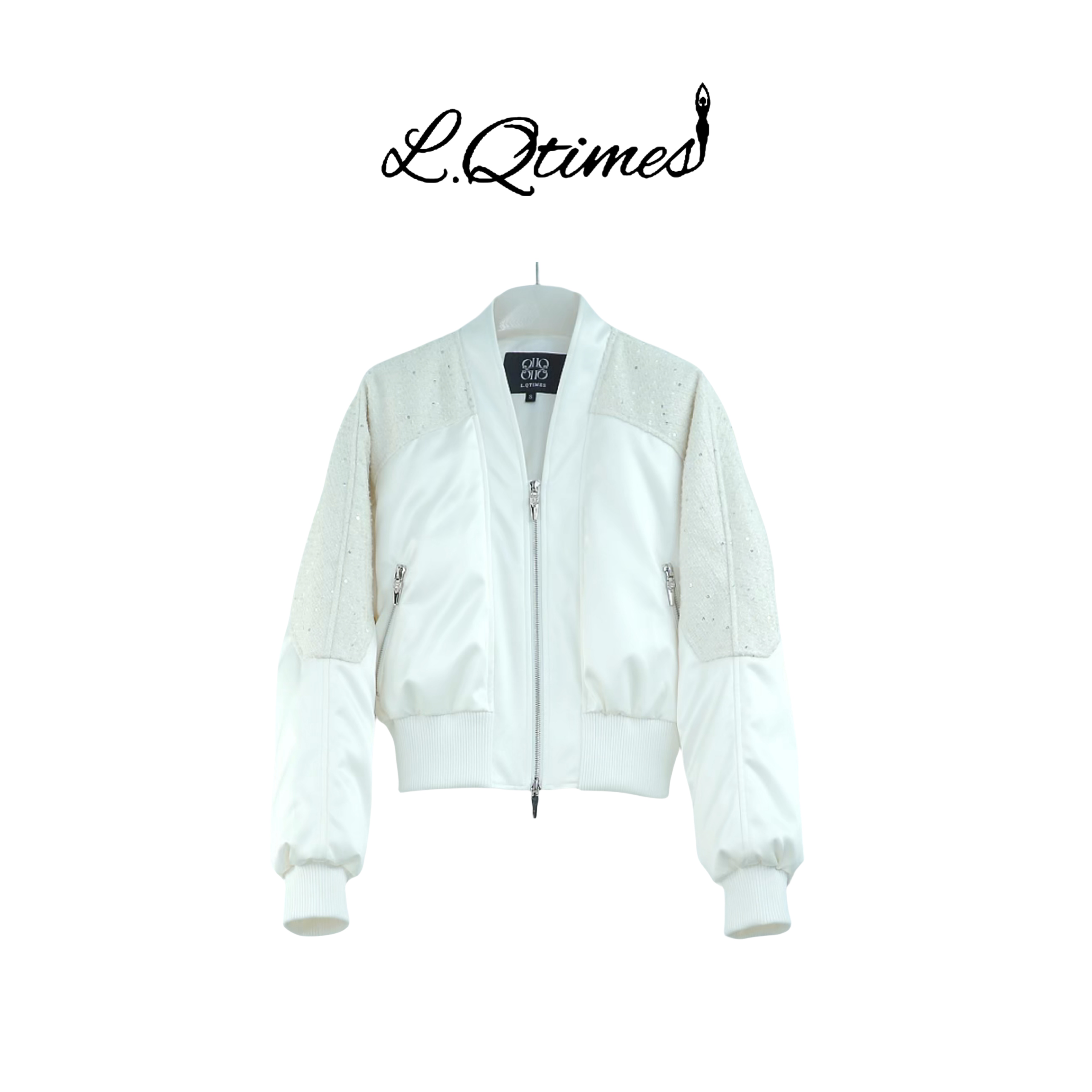 L.QTIMES【羽绒外套】女装时尚休闲显瘦气质95白鸭绒保暖羽绒服