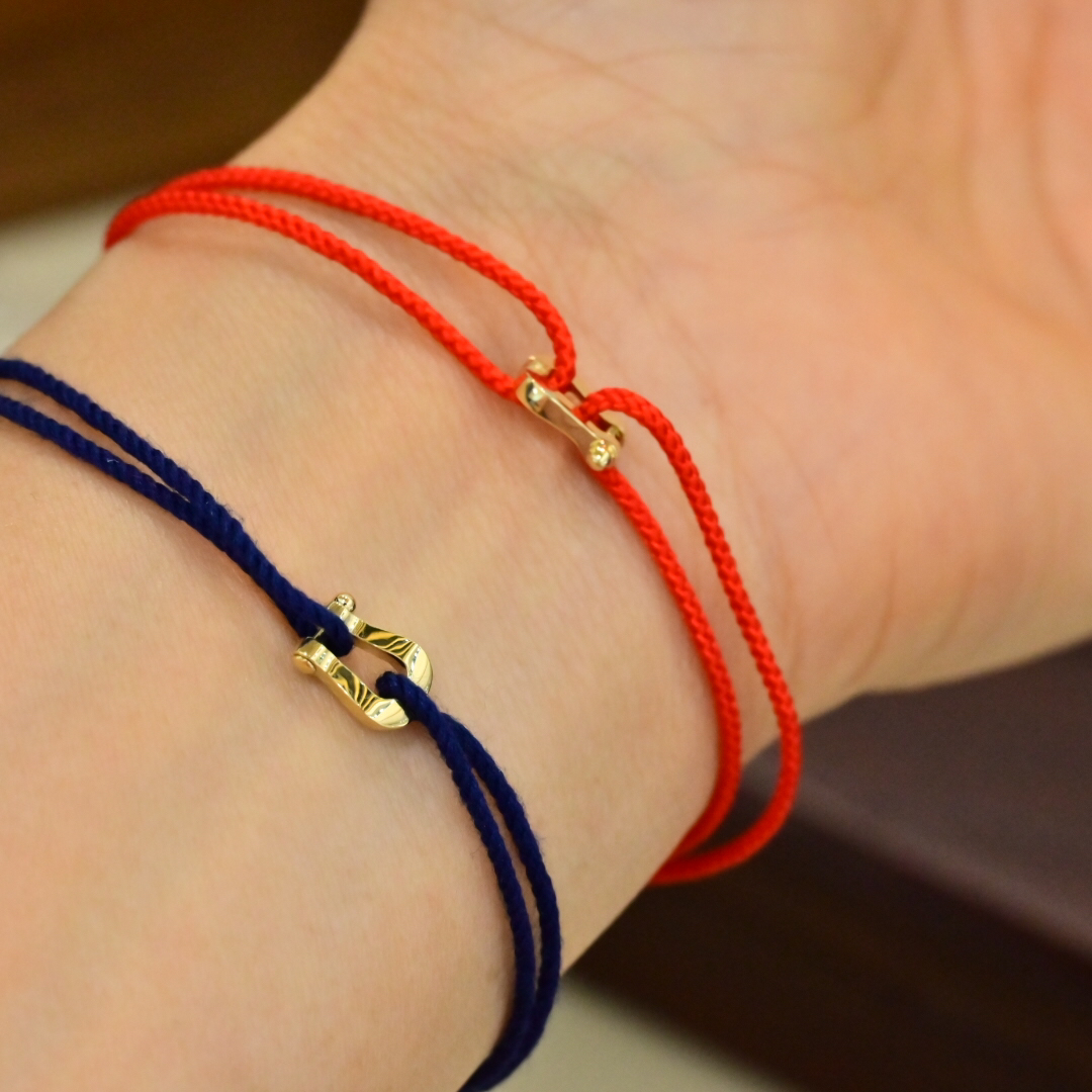 【JSZ】 18k金明星同款的手链，男女同款