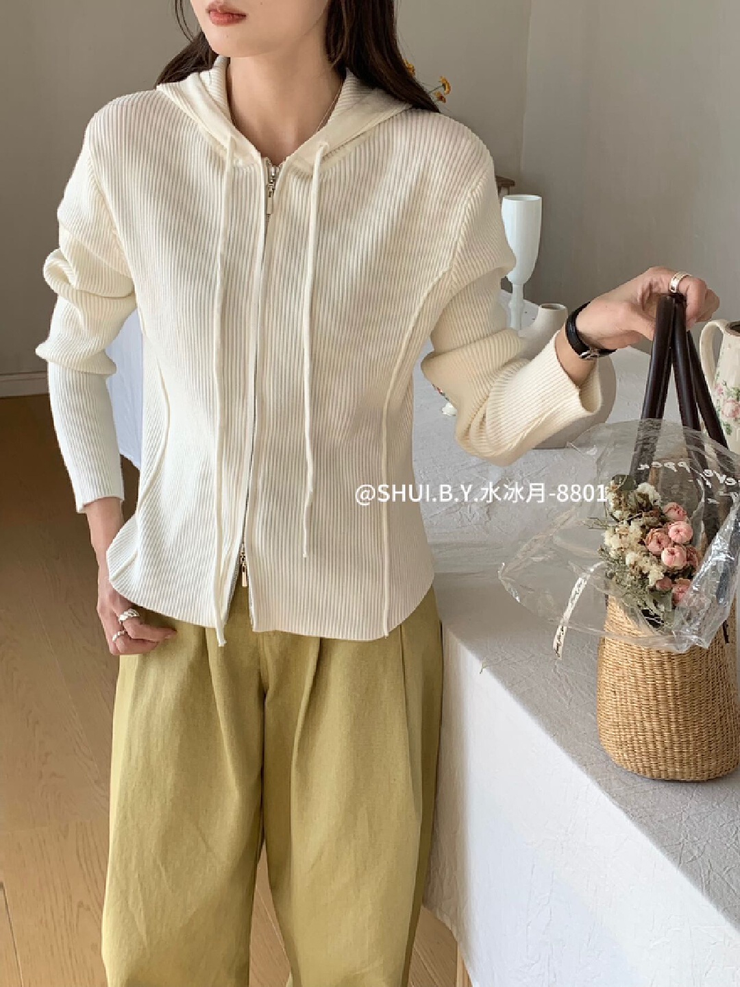 春款上新女款针织衫长袖针织衫