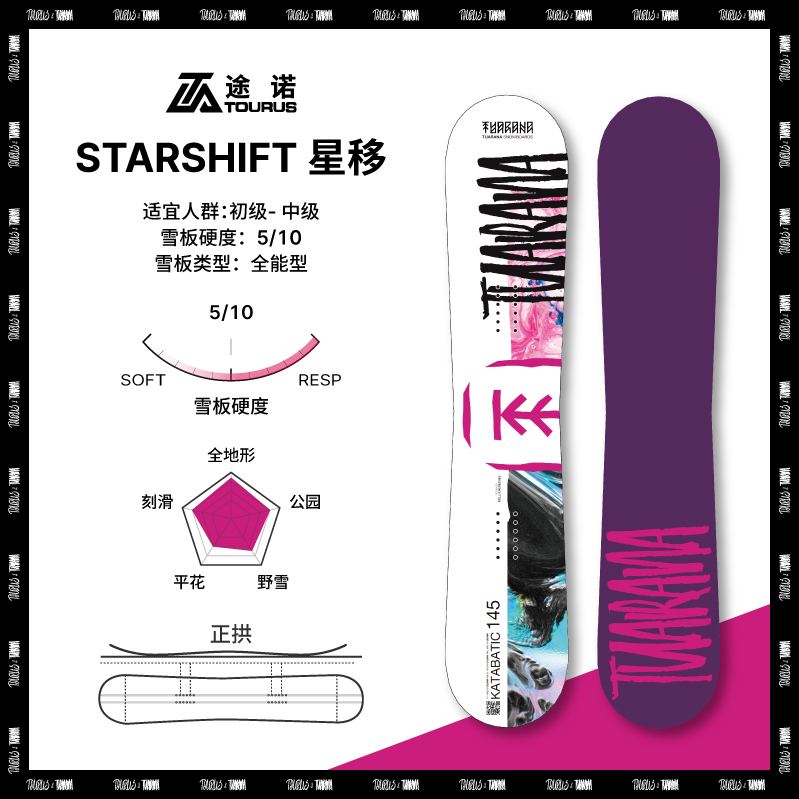 【顺丰包邮】雪板单板滑新手初学进阶全能地域自由通用刻滑途诺新款