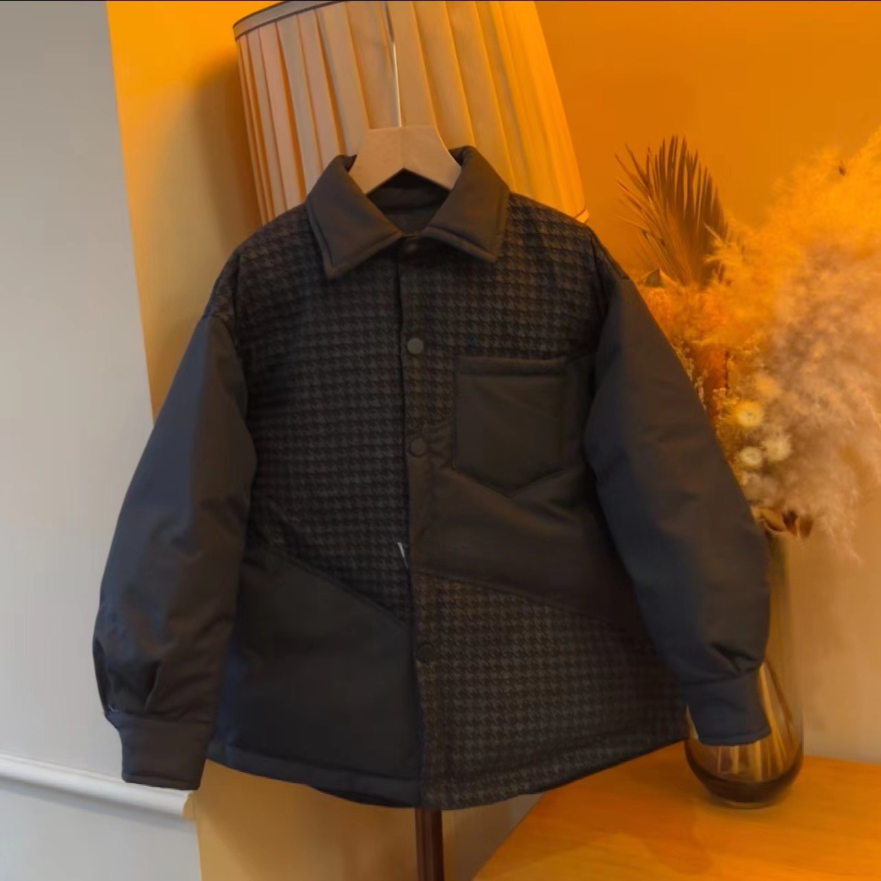 【现货】儿童羽绒服韩版翻领90绒加厚白鸭绒中大童男童羽绒服YG55