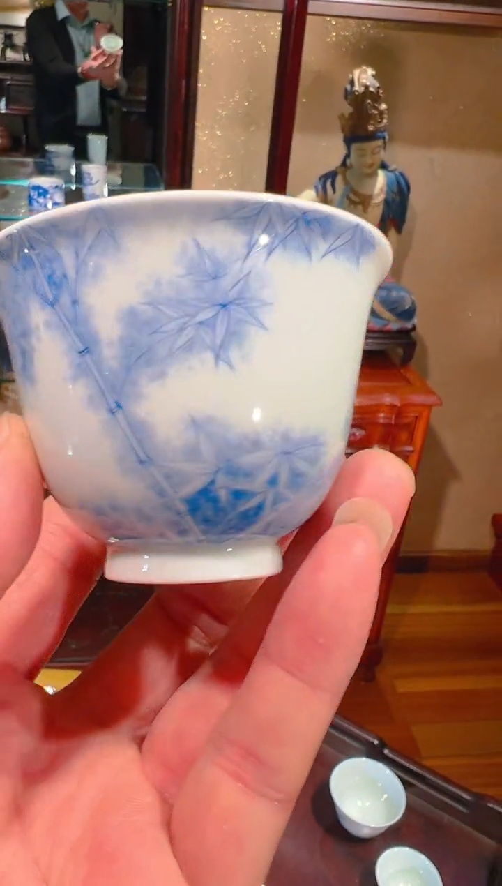【闪购商品】瓷瓷杯 竹子