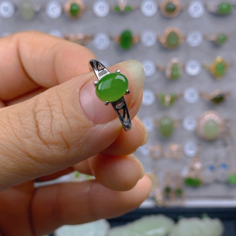 【闪购商品】和田玉戒指合金