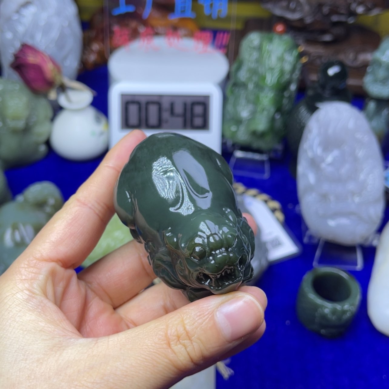 【闪购商品】和田玉挂件未镶嵌瓜*