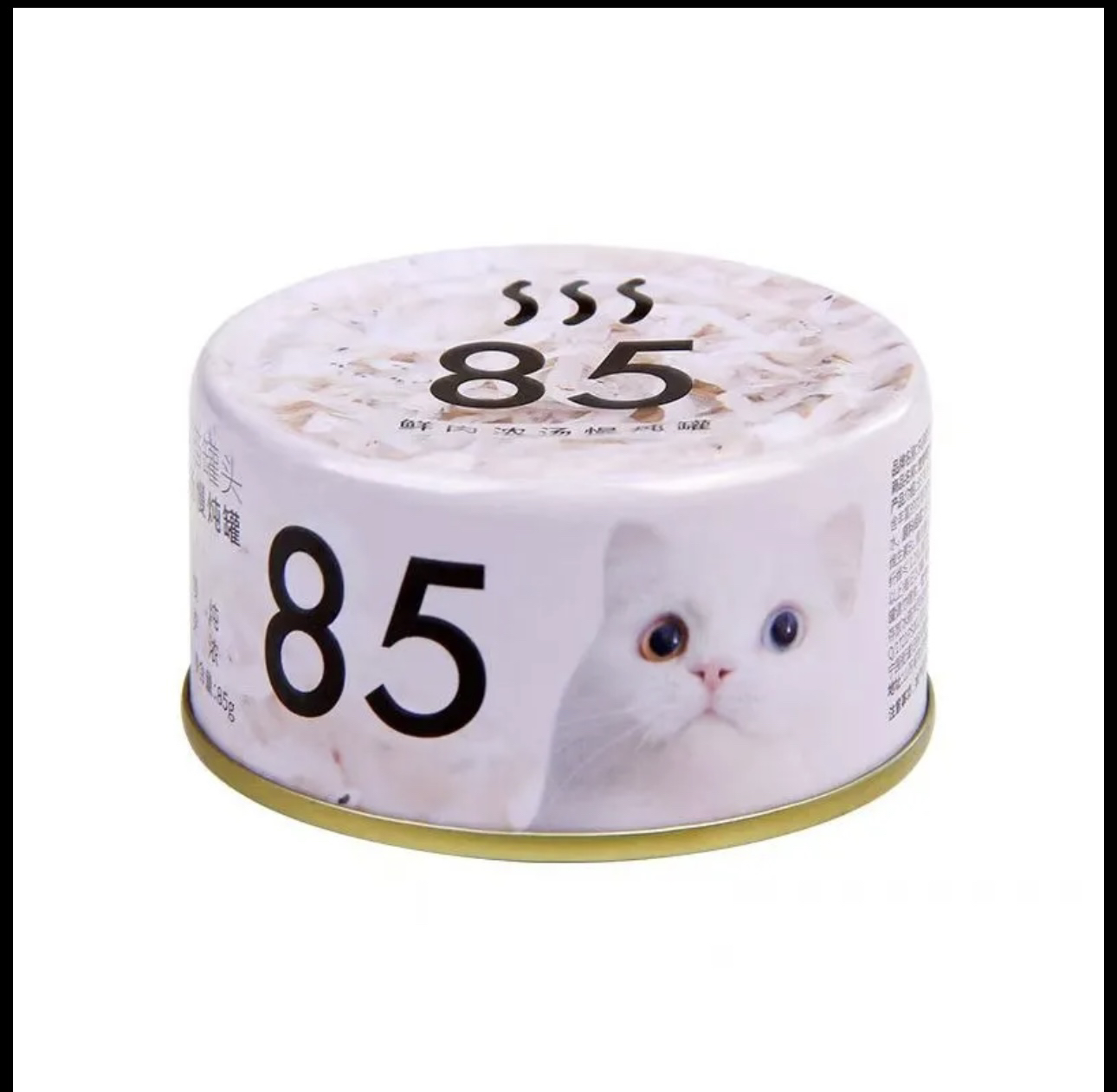 尾巴生活 85°银鱼金枪鱼鲜肉浓汤慢炖罐 85g/罐