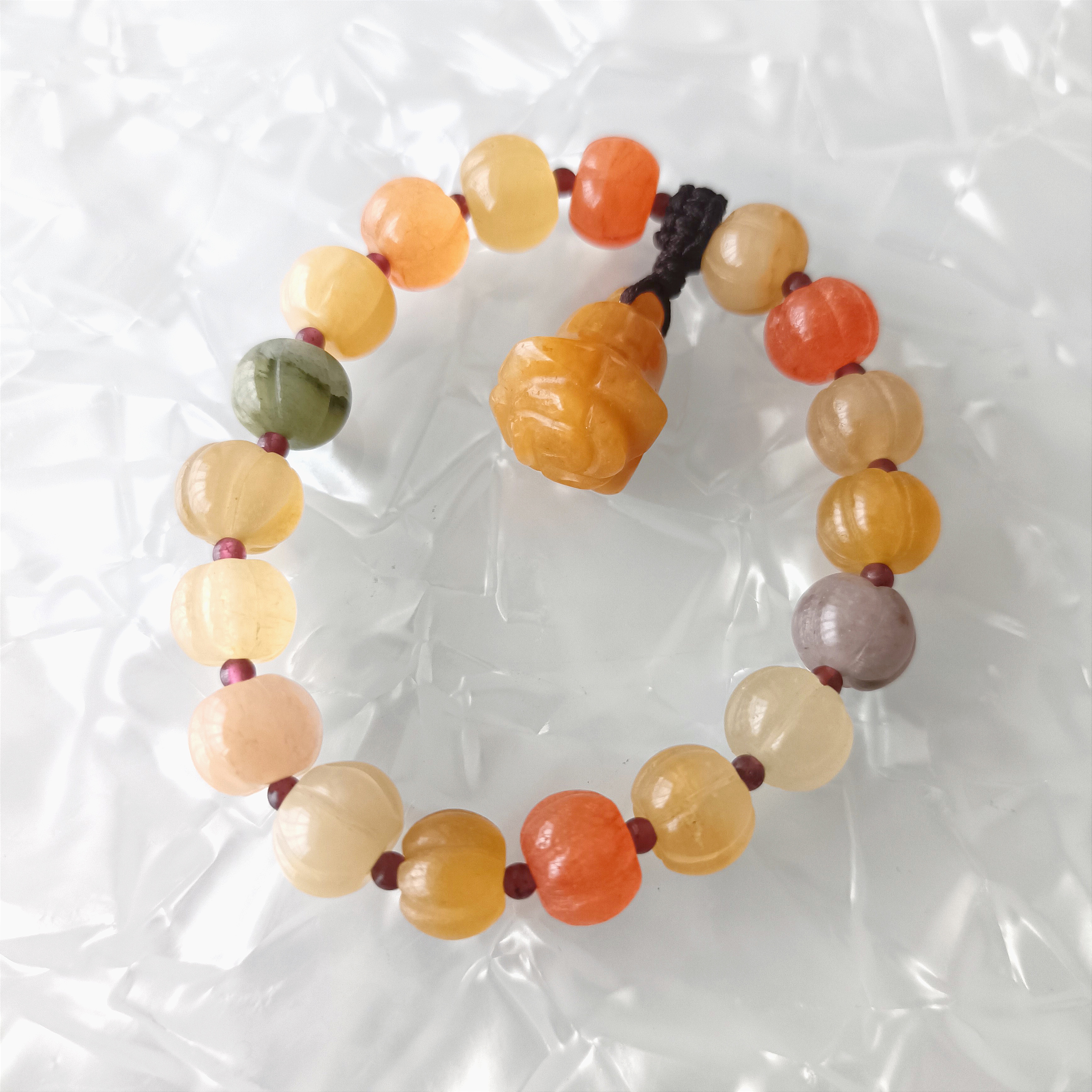 甜美可爱天然南瓜串小滴溜玫瑰花葫芦金丝玉