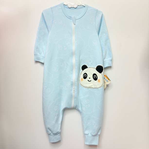 商场撤柜津贝儿童卡通长袖睡袋四季款睡衣连体宝宝恐龙爬爬服连体