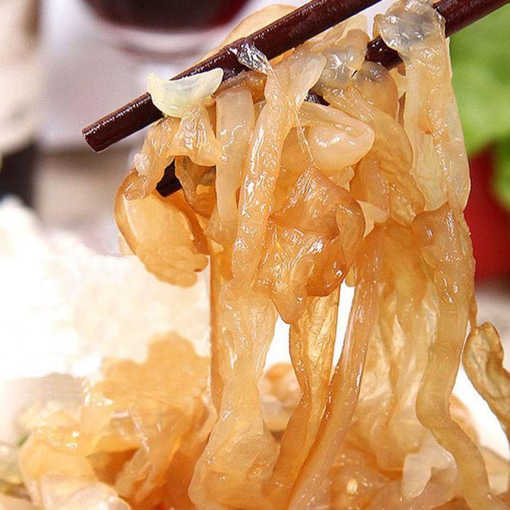 盐渍鲜脆海蜇丝 净重3斤每桶 凉拌爽口小菜下酒下饭海鲜连云港