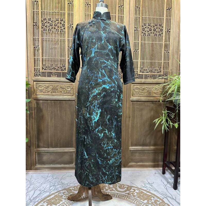 经典款旗袍QP-7095