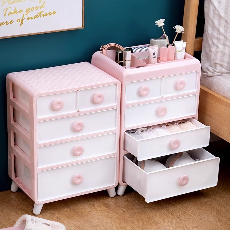 内衣袜子整理盒床头柜抽屉式三合一衣柜内衣裤分格收纳柜租房神器